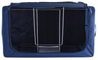 Organizer na pościel kołdrę ubrania koce torba ze stelażem zestaw 2 szt pojemnik tekstylny z pokrywą, 24 l, 40x30x20 cm