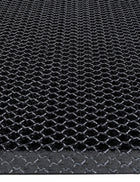 Wycieraczka 3D pod drzwi gumowa z siatką na zewnątrz do firm czarna 80X120 mata wejściowa PVC do domu i biura, grubość