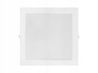 Panel LED 30x30 24W 4000K Neutralny Sufitowy Podtynkowy Lampa Plafon Spot kwadratowa oprawa ze zintegrowanym źródłem