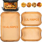 Papier do Pieczenia Wkład do Frytkownicy Airfryer Ninja 10.4L 5.2L 160szt 31 cm /Wzór z 16 sztuk