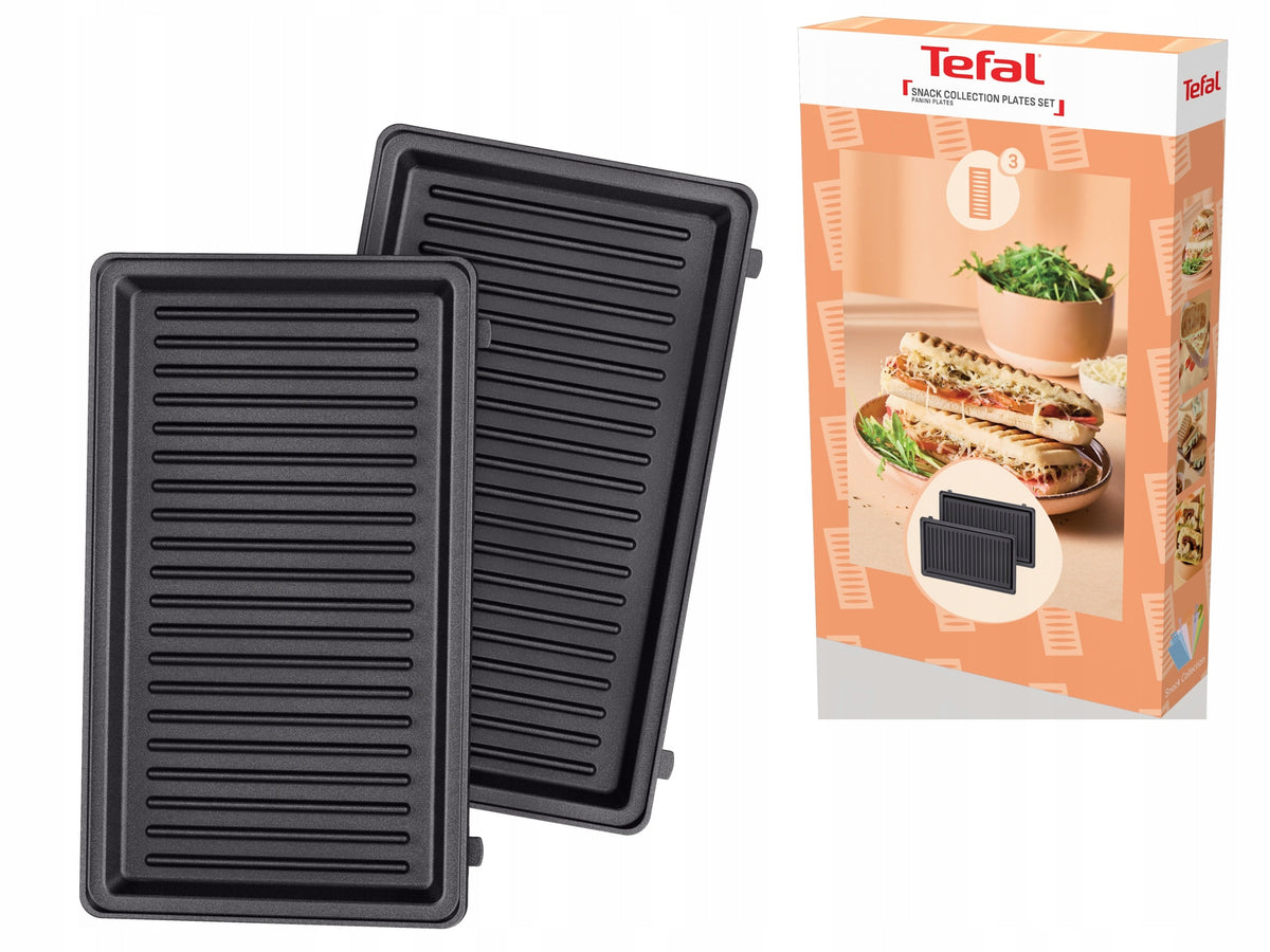Płyty do panini tefal snack collection XA800312 czarny
