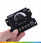 Sterownik/ściemniacz do taśm LED COB mono z pokrętłem do 720W 12V/24V mocny regulator jasności, kontroler światła