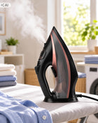 Żelazko parowe ceramiczne mocne 3000W anti-drip anti-calc strażak powłoka 3000 w