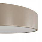 Lampa sufitowa Plafon cleo 400 Beżowy 40 cm okrągła oprawa oświetleniowa, gwint E27, głębokość 7,5 cm