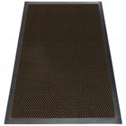 Wycieraczka pod drzwi do butów 50x80cm brąz siatka 3D wejściowa zewnętrzna mata gumowa PVC uniwersalna grubość 10 mm