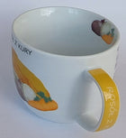 Kubek XXL zupa rosół z przepisem 730 ML banquet duży kubek 0,73l porcelanowy, naczynie na bulion, można myć w zmywarce