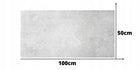 Panel ścienny 100X50cm beton architektoniczny imitacja popiel 4114XL 5m2 okładzina dekoracyjna z polistyrenu, gładka