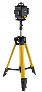 Poziomica laserowa 4D 360° 16 linii laser krzyżowy zielony + statyw SET PRO niwelator do glazury, dokładność 1 mm