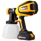 Pistolet do malowania akumulatorowy 2x 21V agregat malarski natryskowy 1,2l