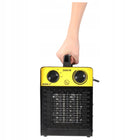 NAGRZEWNICA KWADRATOWA CZARNA PTC ELEKTRYCZNA 2000W DED9930C1 DEDRA grzewcza