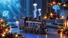 Nawilżacz powietrza z pilotem dyfuzor aromatów vintage train nawilżacz ultradźwiękowy 12 w czarny