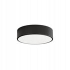 Lampa sufitowa Plafon cleo 300 Czarny 30 cm oprawa oświetleniowa okrągła E27 maks. 24 w do salonu i korytarza
