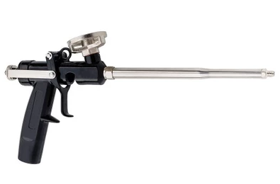 Drel pistolet metalowy do piany pianki montażowej pistoletowej aplikator uszczelniacza budowlanego do montażu okien i drzwi, precyzyjne dozowanie