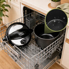 Multicooker Szybkowar Elektryczny 6l 1000W 18 Programów Timer 24h Aigostar 6 l 1000 w srebrny/szary