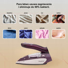 Żelazko turystyczne magio 1100W, parowe,składane,120-240V, ceramiczne, mini do prasowania w podróży, blokada kapania