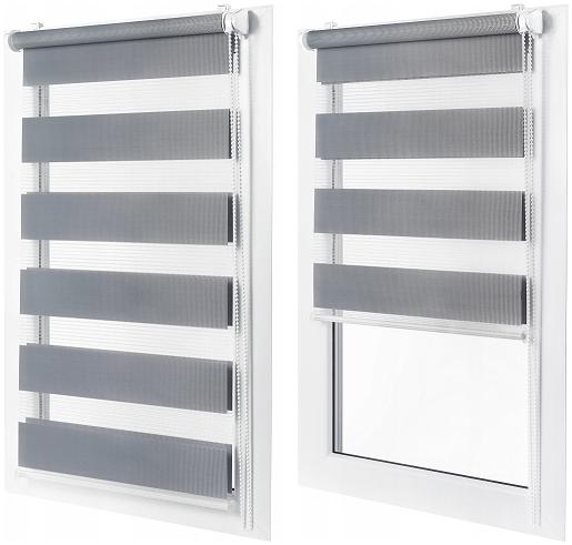 Roleta rolety dzień NOC 57x150 CM na wymiar kolory klasyczny