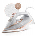 Żelazko parowe 3000W berdsen BD-332 ceramiczna powłoka praca w pionie mocne prasowanie ubrań, para 70 g/min, zbiornik