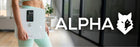 Waga Łazienkowa Elektroniczna Sportowa Alpha - Aplikacja Po Polsku BMI biały