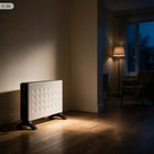 GRZEJNIK ELEKTRYCZNY ENERGOOSZCZĘDNY KONWEKTOROWY FARELKA TERMOSTAT 2000W 59 mm 39 mm grzewcza biały