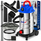 Odkurzacz przemysłowy bezworkowy z otrząsaczem do gipsu sucho mokro 3600W filtr klasy H, zbiornik 30 l, 170 l/s, pył