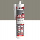 Sopro Silicon - Silikon sanitarny betonowo szary 14 310ml uszczelniacz do spoin i szczelin, masa uszczelniająca do