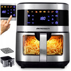 Frytkownica beztłuszczowa XL AIR fryer duża frytownica 9,1l berdsen 1700W czarny