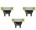 3X ostrza philips oneblade 360 oryginalne QP430 ostrze golarka NÓŻ QP430/50 bezbarwny
