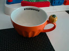 Starbucks Kubek Pumpkin Dynia 2026 Pomarańczowy Limitowany ceramiczne naczynie do kawy i herbaty, 355 ml, zestaw 8 sztuk