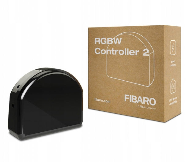 Fibaro rgbw controller 2 LED FGRGBWM-442 Zwave 5 sterownik taśm rgbw, moduł do sterowania oświetleniem, przełącznik Z-Wave