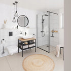 Zestaw prysznicowy Grohe Termostat Deszczownica Słuchawka 2 strum 266772430 natynkowa bateria z mieszaczem, wąż i