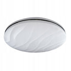 Lampa do łazienki plafon łazienkowy efekt gwiazd LED 32W barwa neutralna okrągła oprawa sufitowa biała, zintegrowane