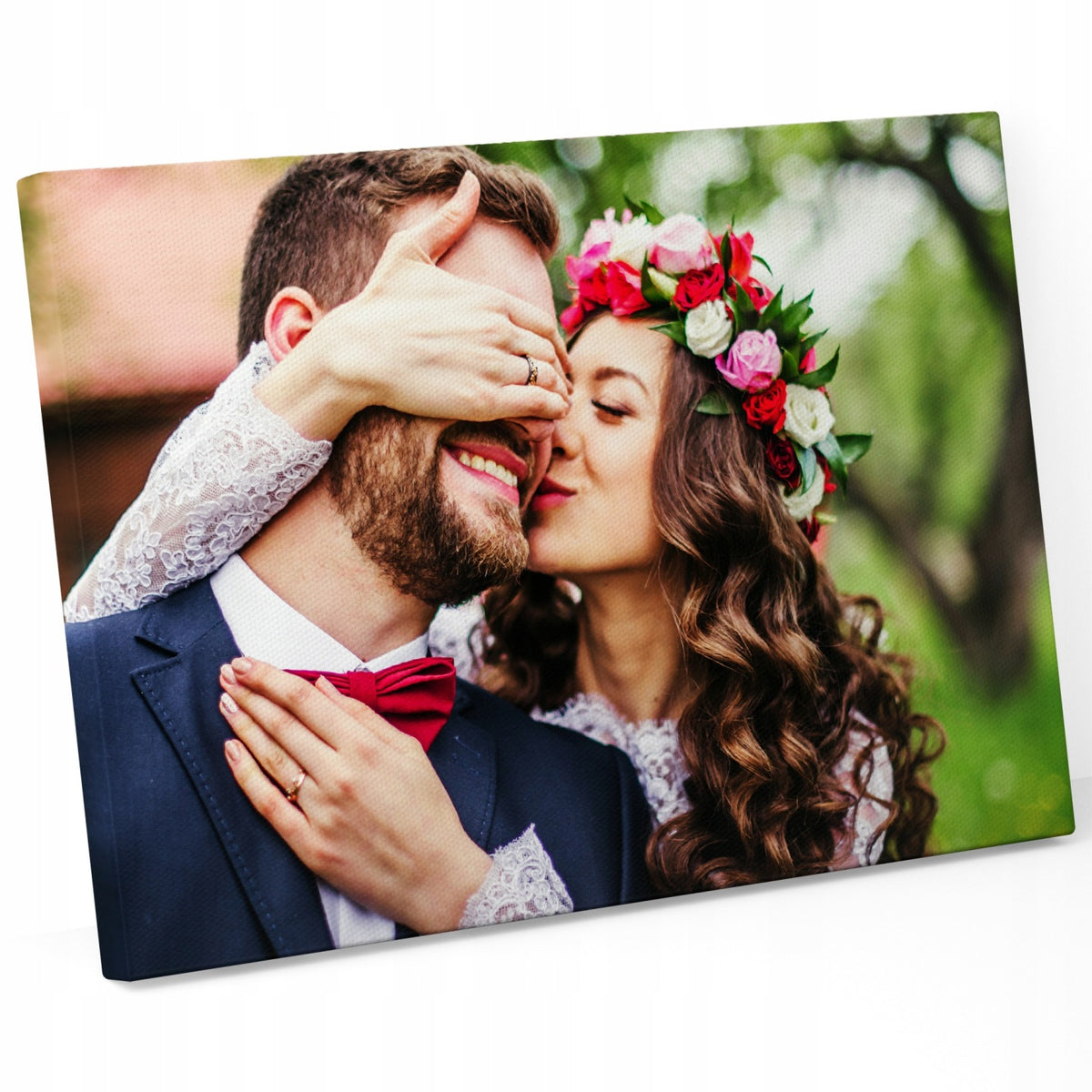 Foto-obraz zdjęcie na płótnie 100x70 / 70x100 personalizowany prezent dekoracja ścienna, druk cyfrowy, format pionowy