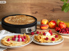 Naleśnikarka Elektryczna do Naleśników Pancakes 1200W 30cm 2w1 eldom NA10 powłoka nieprzywierająca, zdejmowana płyta