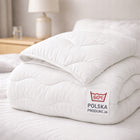 Kołdra 160x200 całoroczna + 2x Poduszka 70x80 pikowana komplet wyrób polski antyalergiczna, mikrofaza, włókna
