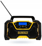 Radio budowlane Li-Ion aku dewalt DCR029 +zasilacz głośnik Bluetooth, odbiornik muzyczny do warsztatu, kompatybilny z