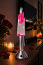 LAMPKA NOCNA LAMPA WODNA RELAKSUJĄCA Z WOSKIEM LAWA DZECIĘCA OZDOBNA RGB nocna, stołowa no nagrzewa się bezbarwny